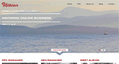 Desktop Screenshot of albionmarketing.com
